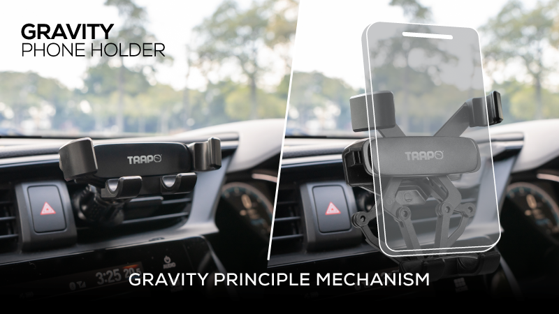 TRAPO Gravity Car Phone Holder